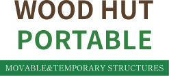WOOD HUT Portableのマーク 